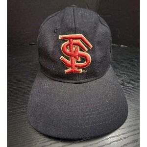 Florida State Seminoles NCAA Zephyr THE HAT original lids fitted 6 7/8 Cap Black